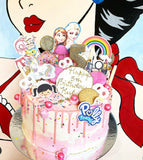 Jacked Up Whimsical Cake